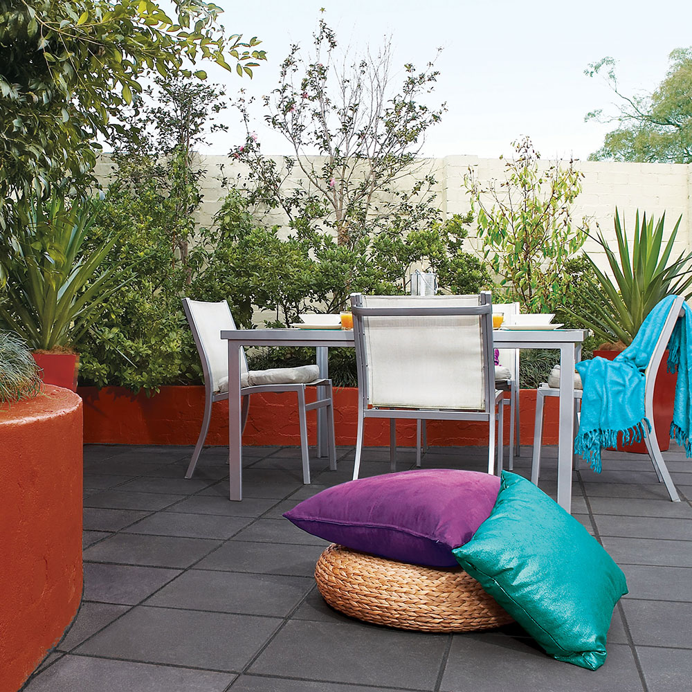 Esplanade Paver Charcoal 400 x 400 x 42mm ONLINE ONLY OFFER - Image 4