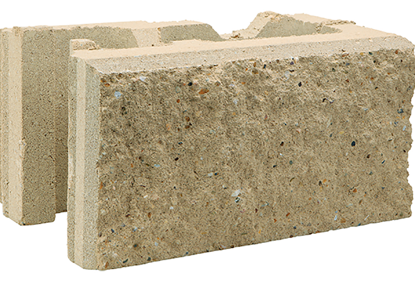 Adbri Versawall Corner Oatmeal Retaining Wall Block ONLINE ONLY SPECIAL OFFER